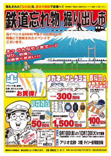 鉄道忘れ物市