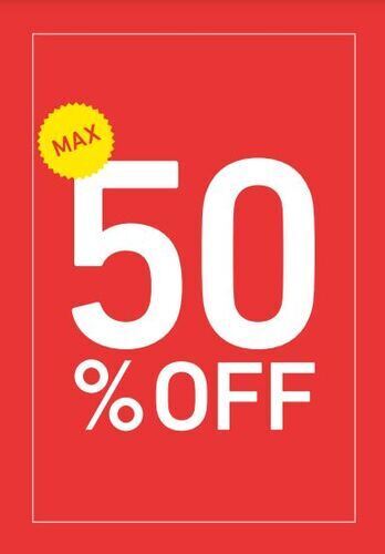 最大50%OFF