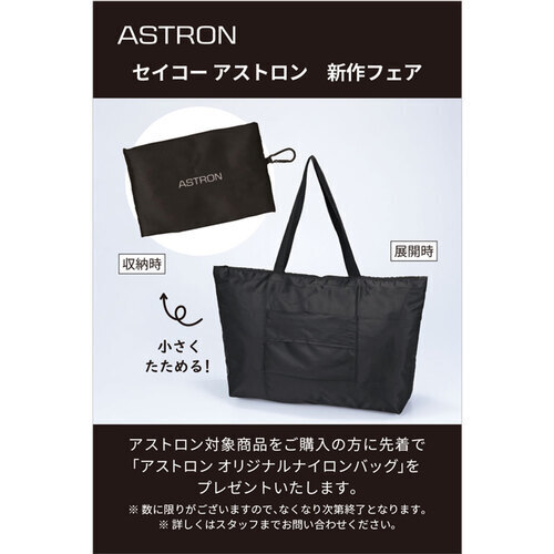 アストロン オリジナルナイロンバッグ