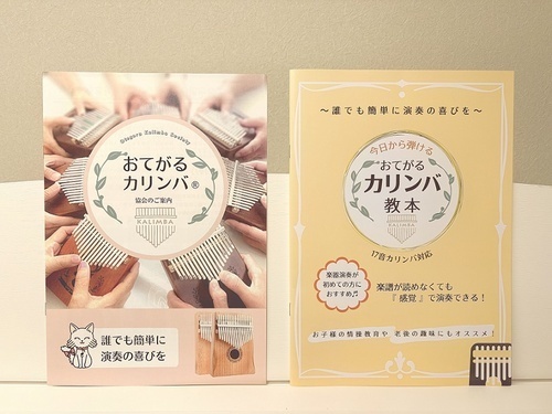 カリンバ教本の画像
