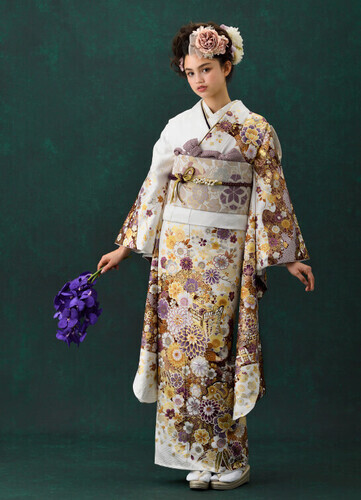 振袖成人女性の写真