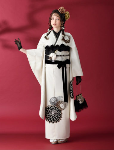 振袖成人女性の写真