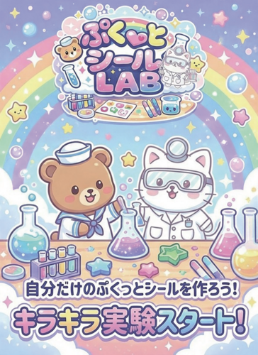 【4/26〜4/29開催】自分だけのオリジナルを作ろう！「ぷくっとシールLAB」ワークショップ開催！